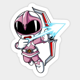 Pink Ranger Ptera Sticker